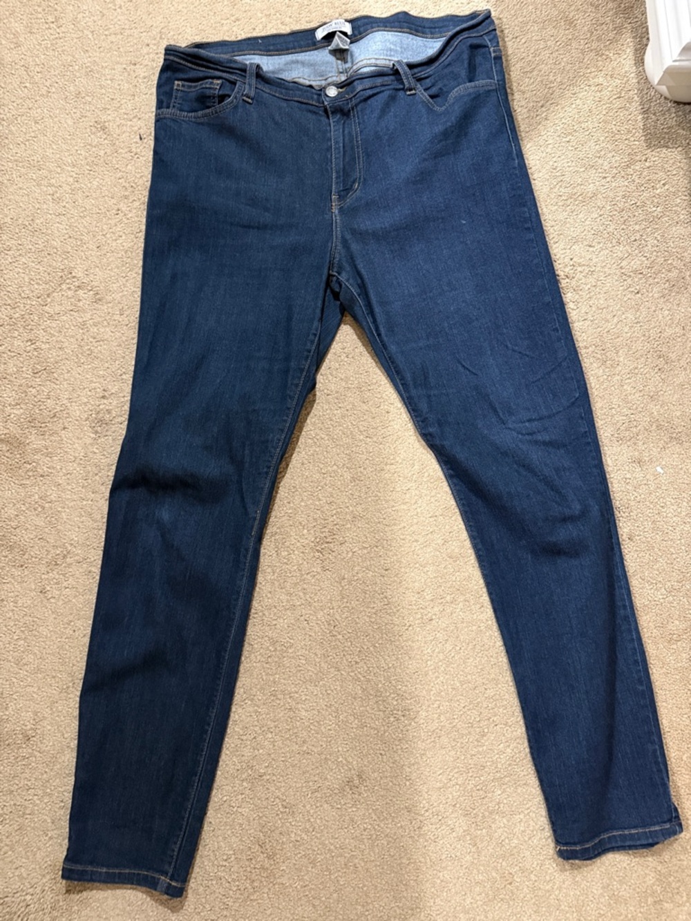 Judy Blue Deep Indigo Slim Straight Jeans